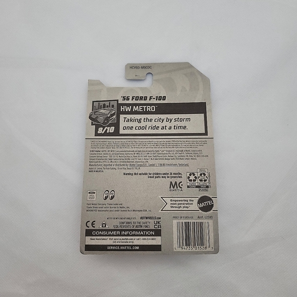 Hot Wheels '56 Ford F-100 HW METRO - Picture 2 of 2